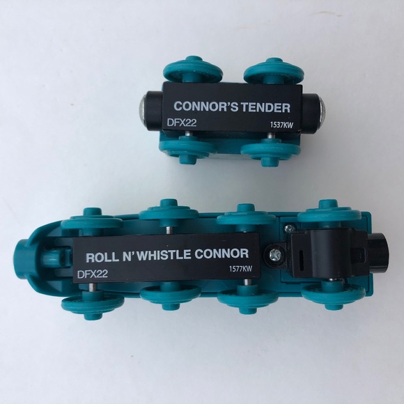 Thomas and Friends Wooden Railway Sodor Engine Wash Roll n’ Whistle Connor - Picture 13 of 16